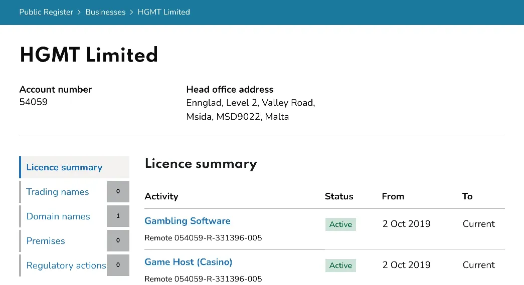 Hacksaw Gaming UKGC license